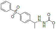 CAS#: 72050-75-0, Methyl N-[1-(4-Phenylsulfonylphenyl)Ethylamino]Carbamate