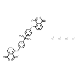 CAS#: 72066-81-0, Tetrasodium 3,3'-[2,2-propanediylbis(4,1-phenyleneoxy)]diphthalate