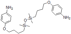 CAS#: 72066-92-3, 4,4'-[(1,1,3,3-Tetramethyl-1,3-Propanedisiloxanediyl)Bis(4,1-Butanediyloxy)]Bis(Benzenamine)