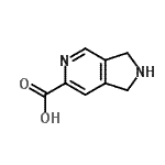 CAS#: 720720-27-4, 2,3-Dihydro-1H-pyrrolo[3,4-c]pyridine-6-carboxylic acid