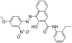 CAS#: 72088-87-0, N-(2-Ethylphenyl)-3-Hydroxy-4-[(4-Methoxy-2-Nitrophenyl)Azo]Naphthalene-2-Carboxamide
