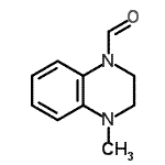 CAS#: 72119-44-9, 4-Methyl-3,4-dihydro-1(2H)-quinoxalinecarbaldehyde