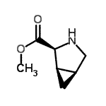 CAS 登录号：721387-87-7， 甲基(1R,2S,5S)-3-氮杂双环[3.1.0]己烷-2-羧酸酯