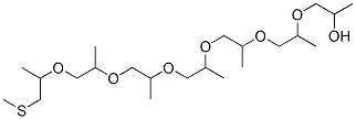 CAS#: 72187-32-7, 4,7,10,13,16,19-Hexamethyl-5,8,11,14,17,20-Hexaoxa-2-Thiatricosan-22-Ol