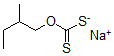 CAS 登录号：72187-33-8， 二硫代碳酸 O-(2-甲基丁基)酯 S-钠盐