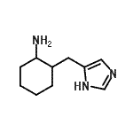 CAS#: 722446-58-4, 2-(1H-Imidazol-4-ylmethyl)cyclohexanamine