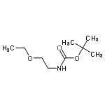 CAS#: 722537-53-3, 2-Methyl-2-propanyl (2-ethoxyethyl)carbamate