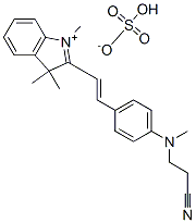 CAS#: 72319-18-7, 3-[Methyl-[4-[(E)-2-(1,3,3-Trimethylindol-1-Ium-2-Yl)Ethenyl]Phenyl]Amino]Propanenitrile Sulfate