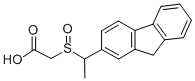 CAS 登录号：72322-15-7， 2-[1-(9H-芴-2-基)乙基亚磺酰]乙酸