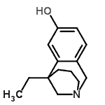 CAS#: 723236-14-4, 1-Ethyl-9-azatricyclo[7.3.1.0<sup>2,7</sup>]trideca-2,4,6-trien-4-ol