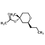 CAS#: 723340-63-4, (2S,4R)-4-Methyl-2-propyltetrahydro-2H-pyran-4-yl acetate