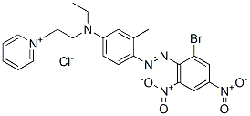 CAS#: 72361-40-1, 4-(2-Bromo-4,6-Dinitrophenyl)Diazenyl-N-Ethyl-3-Methyl-N-(2-Pyridin-1-Ium-1-Ylethyl)Aniline Chloride
