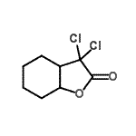 CAS#: 72406-97-4, 3,3-Dichlorohexahydro-1-benzofuran-2(3H)-one