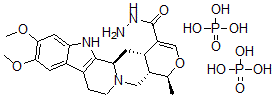 CAS#: 72407-39-7, 10,11-Dimethoxy-3-isotetrahydroalstonique acide hydrazide diphosphate