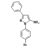 CAS 登录号：72411-50-8， 1-(4-溴苯基)-3-苯基-1H-吡唑-5-胺