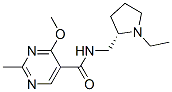 CAS 登录号：72412-31-8， N-[[(2S)-1-乙基吡咯烷-2-基]甲基]-4-甲氧基-2-甲基嘧啶-5-甲酰胺