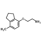 CAS#: 724441-06-9, 2-[(7-Methyl-2,3-dihydro-1H-inden-4-yl)oxy]ethanamine
