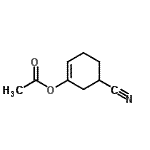 CAS#: 724459-72-7, 5-Cyano-1-cyclohexen-1-yl acetate