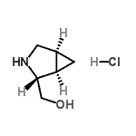 CAS#: 72448-31-8, [(1S,4R,5R)-3-azabicyclo[3.1.0]hexan-4-yl]methanol hydrochloride