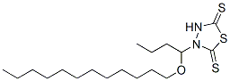 CAS#: 72453-57-7, 3-(1-Dodecoxybutyl)-1,3,4-Thiadiazolidine-2,5-Dithione