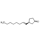 CAS#: 724702-14-1, (3S)-3-[(1E)-1-Octen-1-yl]cyclopentanone