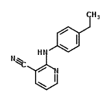 CAS#: 724745-67-9, 2-[(4-Ethylphenyl)amino]nicotinonitrile