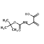 CAS#: 724793-81-1, 3-({[(2-Methyl-2-propanyl)oxy]carbonyl}amino)-2-oxopropanoic acid