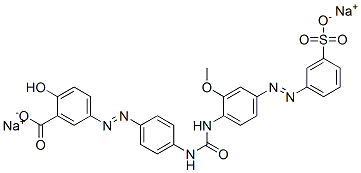 CAS#: 7248-45-5, Disodium 5-[[4-[[[[2-Methoxy-4-[(3-Sulphonatophenyl)Azo]Phenyl]Amino]Carbonyl]Amino]Phenyl]Azo]Salicylate