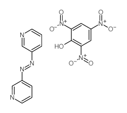 CAS 登录号：7249-69-6， 二吡啶-3-基二氮烯;2,4,6-三硝基苯酚