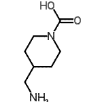 CAS 登录号：725211-61-0， 4-(氨基甲基)-1-哌啶羧酸