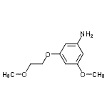 CAS#: 725237-15-0, 3-Methoxy-5-(2-methoxyethoxy)aniline