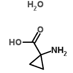 CAS#: 725268-67-7, 1-Aminocyclopropanecarboxylic acid hydrate (1:1)