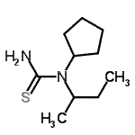 CAS#: 72529-54-5, 1-sec-Butyl-1-cyclopentylthiourea