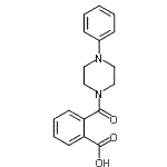 CAS 登录号：72547-58-1， 2-[(4-苯基-1-哌嗪基)羰基]苯甲酸