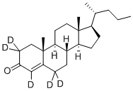 CAS 登录号：72560-60-2， 胆甾-4-烯-3-酮-2,2,4,6,6-D5