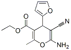 CAS#: 72568-56-0, Ethyl (4R)-6-Amino-5-Cyano-4-Furan-2-Yl-2-Methyl-4H-Pyran-3-Carboxylate