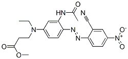 CAS#: 72595-17-6, Methyl N-[3-(Acetylamino)-4-[(2-Cyano-4-Nitrophenyl)Azo]Phenyl]-N-Ethyl-beta-Alaninate