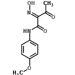CAS#: 726-11-4, (2E)-2-(Hydroxyimino)-N-(4-methoxyphenyl)-3-oxobutanamide