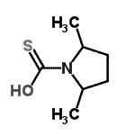 CAS 登录号：726116-84-3， 2,5-二甲基-1-吡咯烷硫代甲S-酸