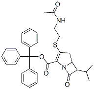 CAS#: 72614-91-6, Tri(Phenyl)Methyl 3-(2-Acetamidoethylsulfanyl)-7-Oxo-6-Propan-2-Yl-1-Azabicyclo[3.2.0]Hept-2-Ene-2-Carboxylate
