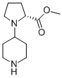CAS 登录号：726185-39-3， (R)-1-哌啶-4-基-吡咯烷-2-羧酸甲酯