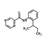 CAS 登录号：726198-30-7， N-(2-仲-丁基苯基)-2-吡嗪甲酰胺