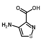 CAS#: 72632-94-1, 4-Amino-1,2-thiazole-3-carboxylic acid
