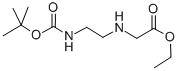CAS#: 72648-80-7, N-[2-[[(1,1-Dimethylethoxy)Carbonyl]Amino]Ethyl]-Glycine Ethyl Ester