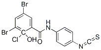 CAS#: 72670-62-3, 3,5-Dibromo-N-(2-Chloro-4-Isothiocyanatophenyl)-2-Hydroxybenzamide