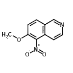 CAS#: 72677-92-0, 6-Methoxy-5-nitroisoquinoline
