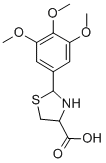 CAS#: 72678-94-5, 2-(3,4,5-Trimethoxyphenyl)-1,3-Thiazolidine-4-Carboxylic Acid