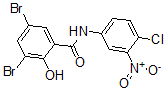 CAS 登录号:72699-06-0, 3,5-二溴-N-(4-氯-3-硝基苯基)-2-羟基苯甲酰胺