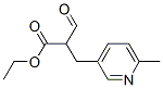 CAS#: 72716-92-8, Ethyl 2-Formyl-3-(6-Methylpyridin-3-Yl)Propanoate