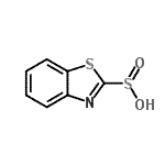 CAS#: 72733-80-3, 1,3-Benzothiazole-2-sulfinic acid